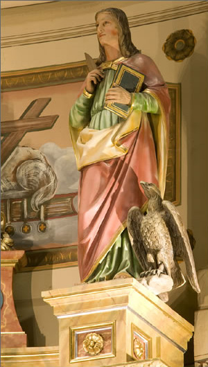 St. John with an Eagle